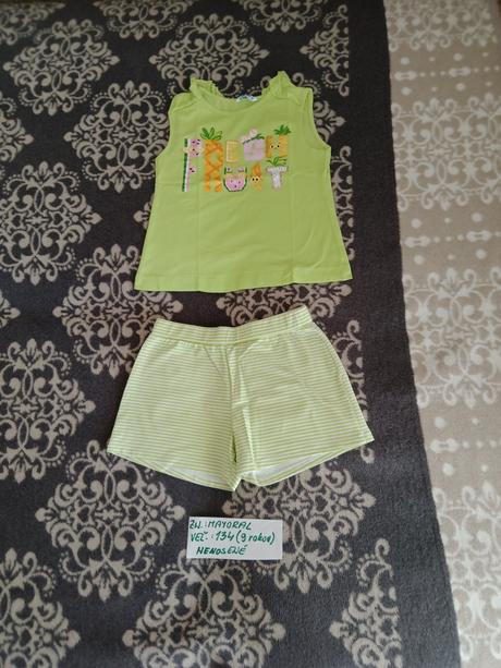 Nenosené letné súpravy zn.mayoral veľ.134, mayoral,134