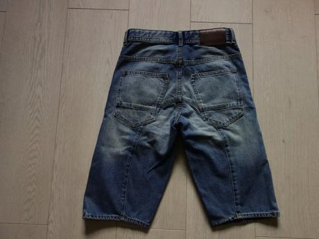 Riflové kraťasky h&m tapered shorts, h&m,140
