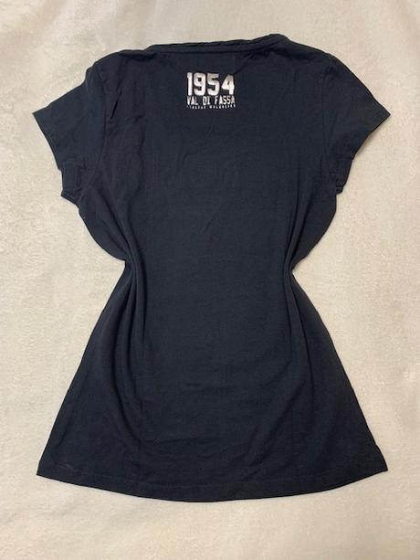 Tričko čierne s nápisom z kamienkov zn. nickelson, m