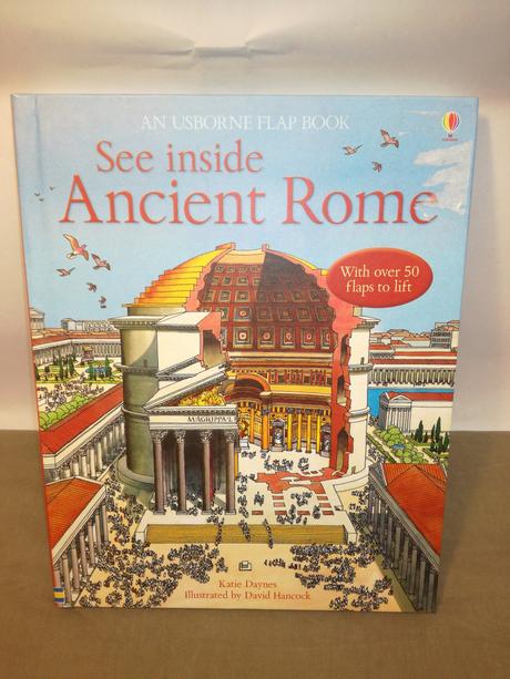 Usborne flap book see inside ancient rome nsu22, 