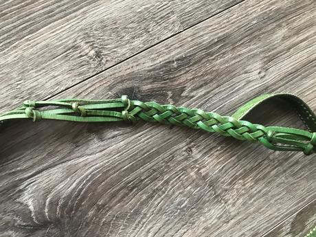 Tenký prepletaný opasok, 