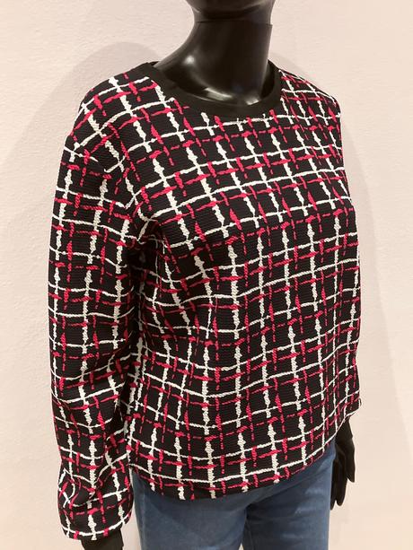 Dámska vzorovaná mikina, l