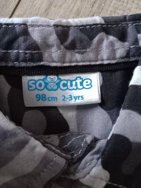 Košeľa maskáčová, pepco,98