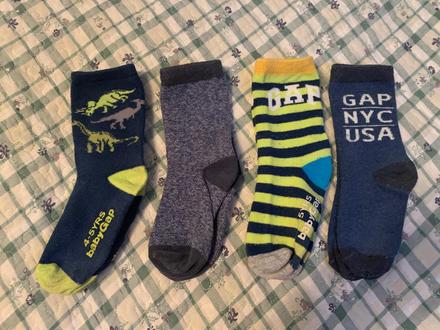 4pack dinove ponozky (4-5 yrs), gap,110