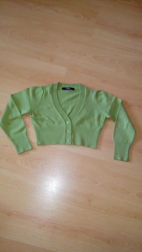 Zeleny svetrik bolerko 110/116, george,110