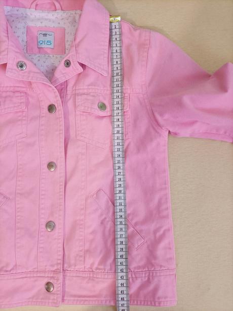 Dievčenská džínsová bunda s nášivkou lol - 146/152, new look,146