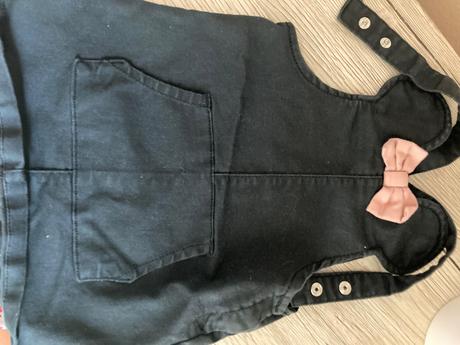 Rifľové šaty, h&m,80