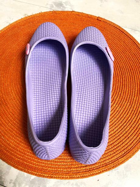 Gumené balerínky k vode, 38