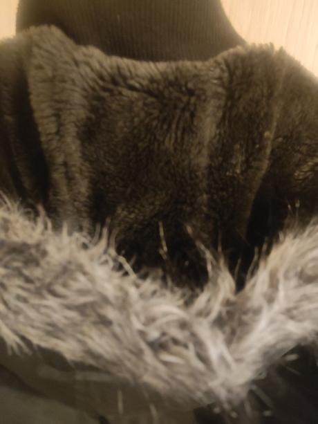 Bunda tepla péřová, s