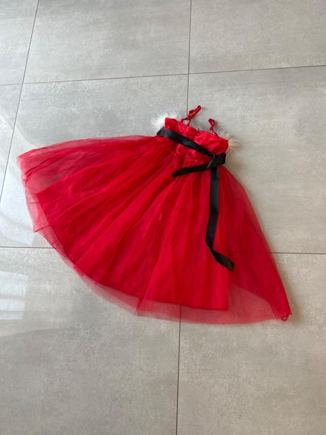 Vianočné saty 104/110, 104