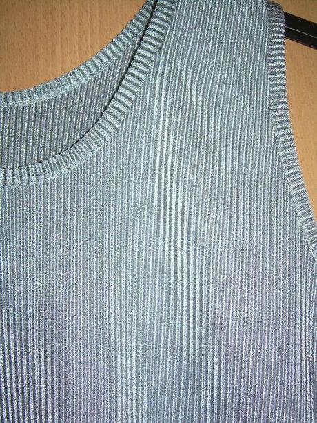 Šedo-strieborný top, m