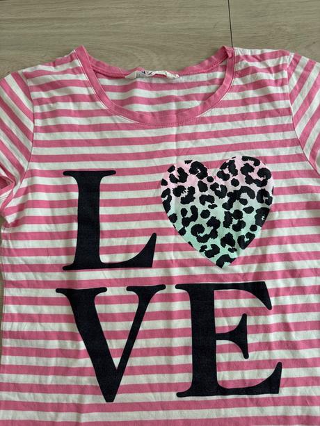 Dievcenske tricko, h&m,164