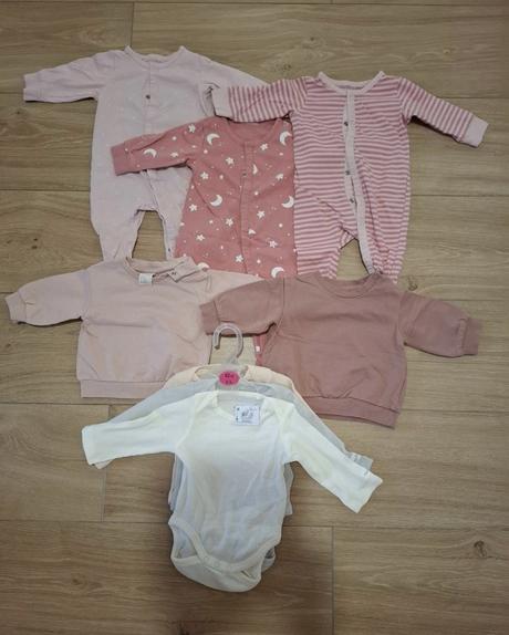 Balík jarného oblečenia vel. 62 - mix 8ks, 50–62