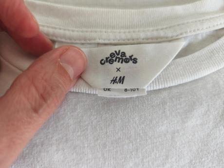 Tričko s volánmi, h&m,140