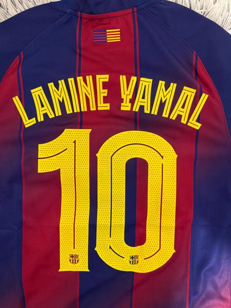 Futbalový dres fc barcelona lamine yamal, l