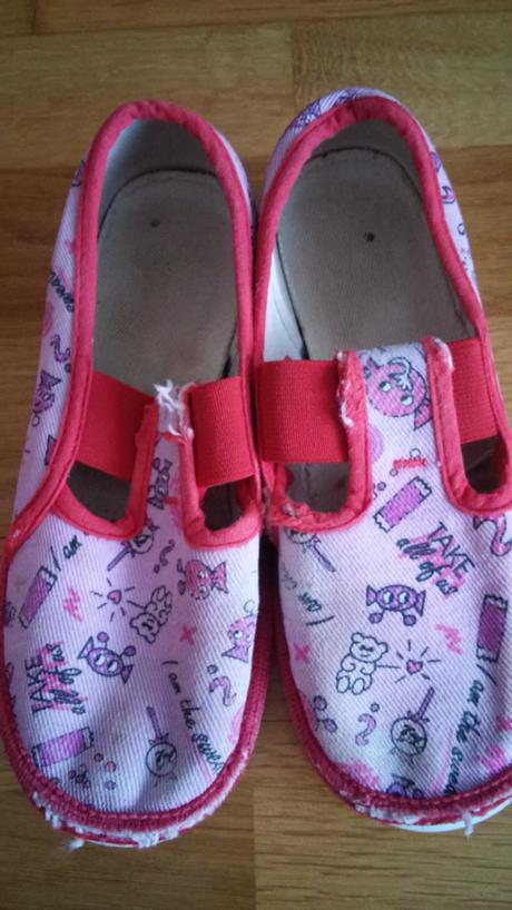 Ružové papučky do škôlky alebo na doma, 22