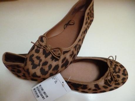 Balerínky nenosené, h&m,41