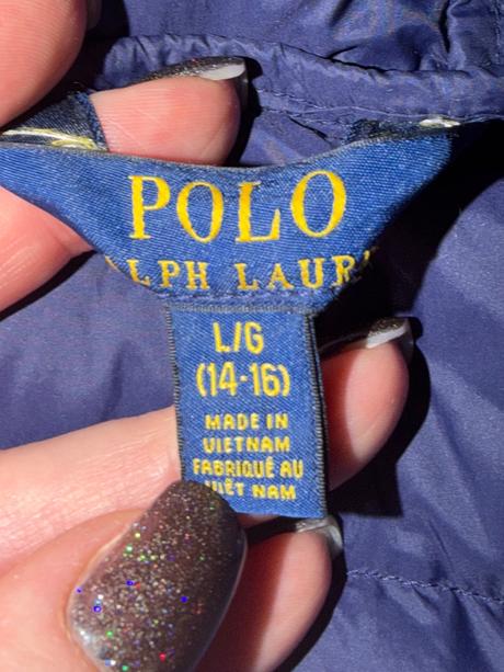 Tenšia páperová bunda polo ralph lauren, ralph lauren,146