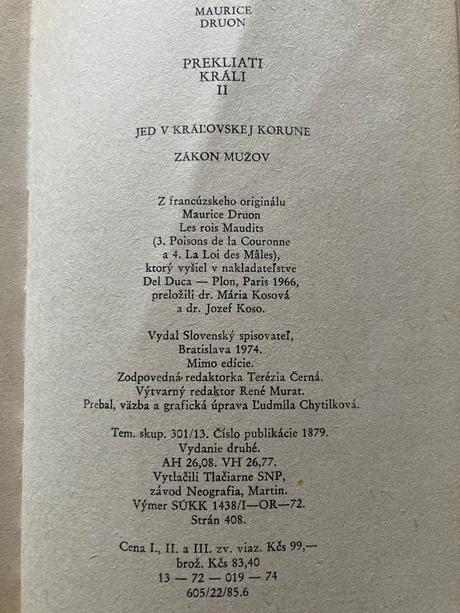 Prekliati králi ii. (1974), 