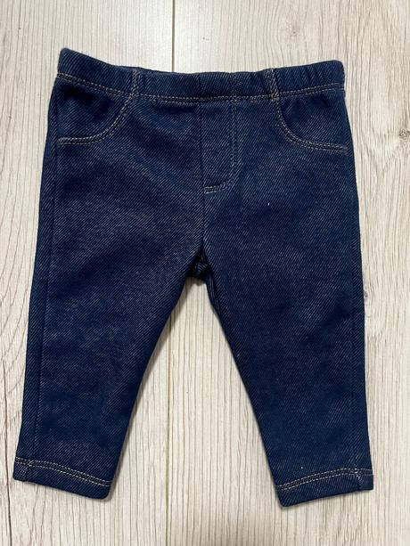 Tmavomodré zateplené leginy, f&f,68