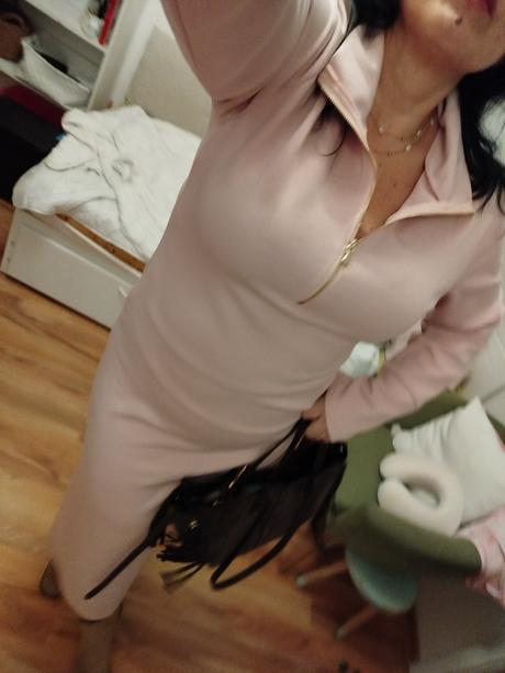 Ružové teplákové saty, xl