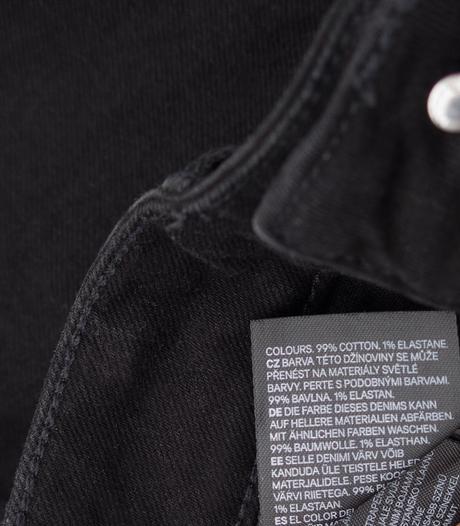 Členkové čierne rifle, m