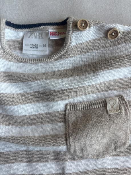 Pulôver detský, zara,92