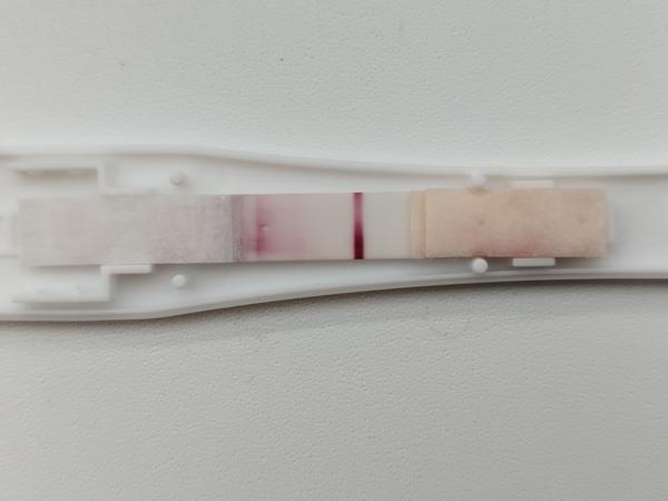 Je Rapidclear test pozitívny?