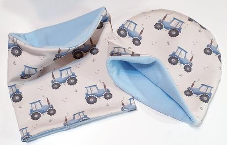 Zimný set, čiapka a nakrčník,