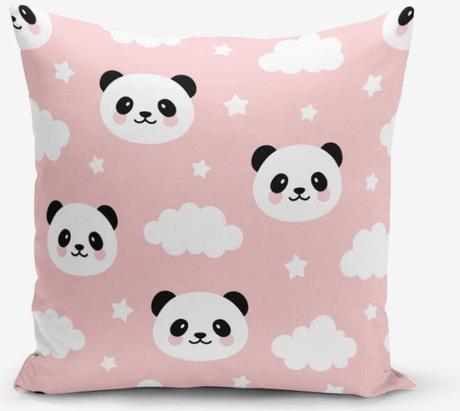 Nadherny,kvalitný vankúš panda + fotoramik, 