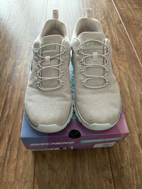 Predám nádherné bledo ružové tenisky 38, skechers, skechers,38