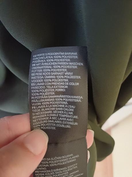 Khaki saty, h&m,s