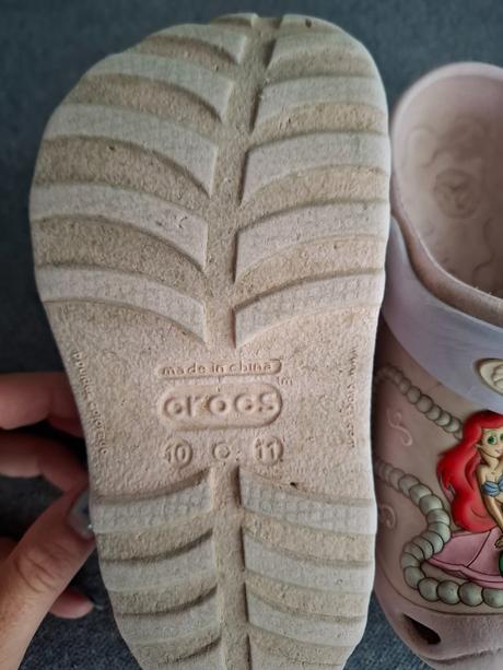 Šlapky ariel, crocs,26