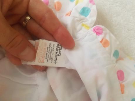 Bodkovaný klobúčik, obvod 49cm, young dimension