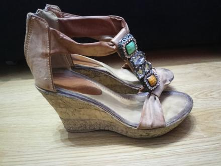 Sandale na platforme vel. 37, 37