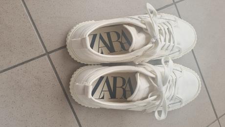 Tenisky zara béžovej farby, zara,39