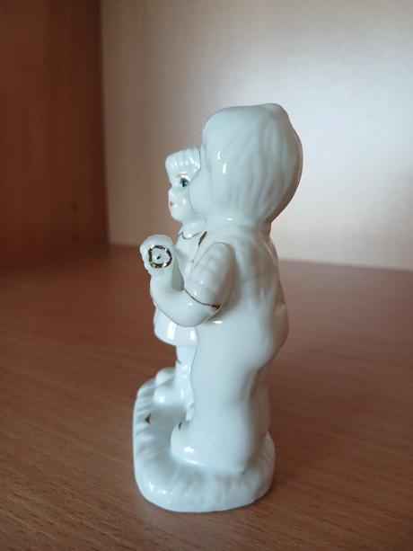 Keramická soška párik 10x7 cm,