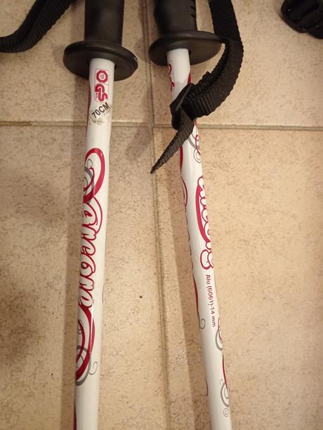 Paličky lyžiarske 70cm, 70 cm