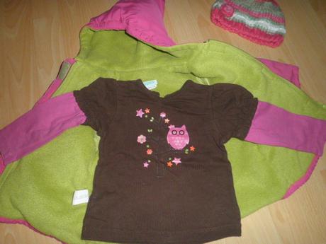 Vetrovečka printep"s, fisher price, 74-80, 3 kusy, 68–80