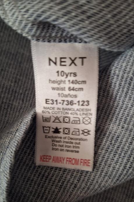 Košeĺa bez limečka, next,140