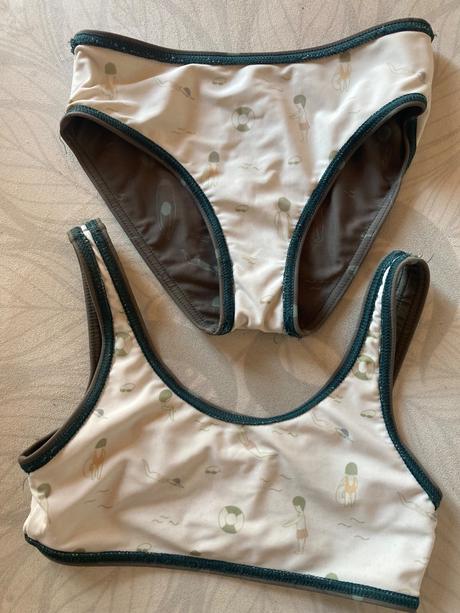 Dvojdielne dievčenské plavky bekvåm, 134