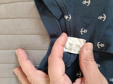 Letne body 12mes, h&m,92