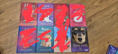 Knižky o zvieratkách holly webb 5+1 -,