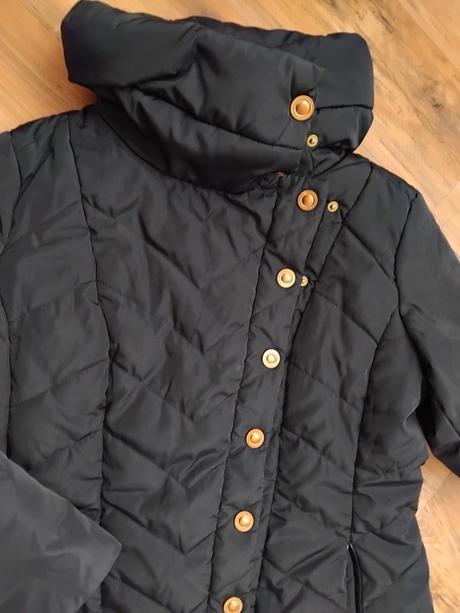 Cierna zimná bunda, xl