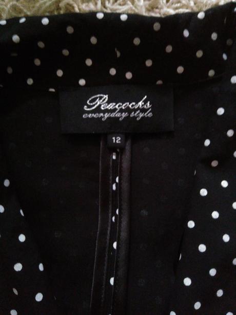 Tenké sako bodkované, 40