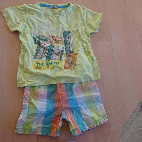 Kraťasy+tričko, 92