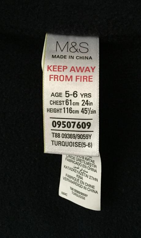 Pár krát oblečená vesta m&s, veľ. 116, marks & spencer,116