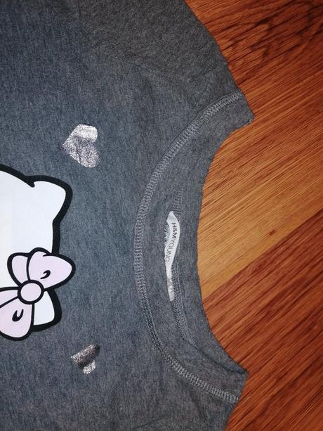 Tričko hello kitty, h&m,128