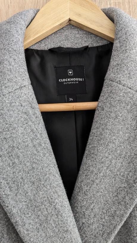 Kabát, c&a,34