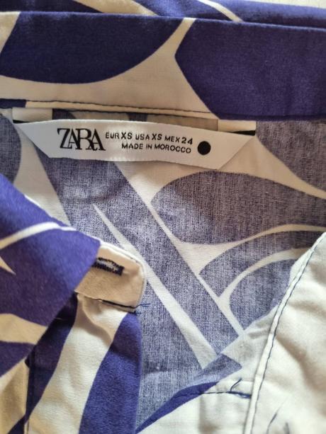 Kvietkované šaty na leto zara č.xs, zara,xs